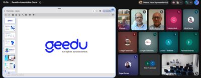 Apresentação da GEEDU Soluções Educacionais na Assembleia Geral da FenenSE