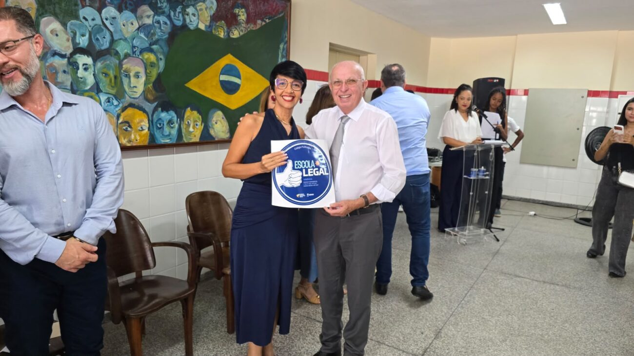 Lançamento do Selo Escola Legal no Atheneu Sergipense, em Aracaju - foto 4