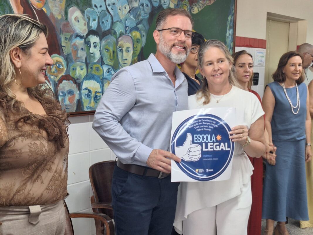 Lançamento do Selo Escola Legal no Atheneu Sergipense, em Aracaju - foto 9